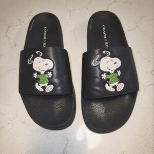 Coach Peanuts Slides - Size 8